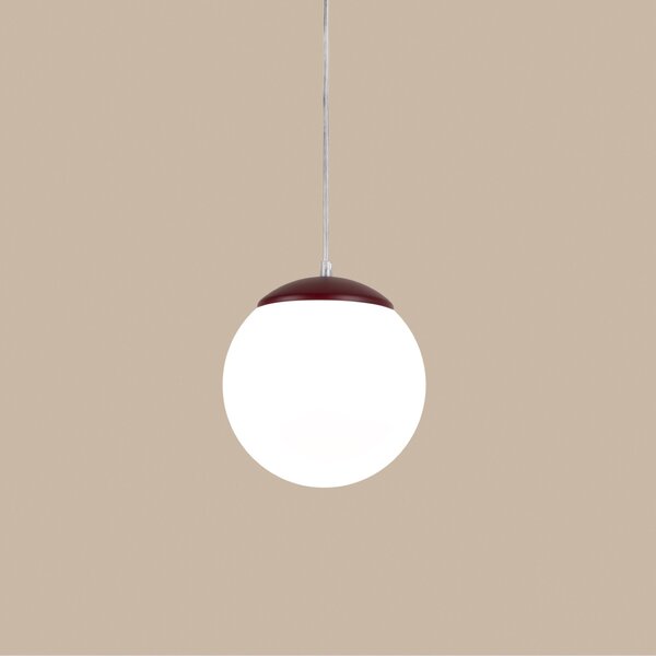 Sollux Lighting Závěsné svítidlo UGO 20 bordó