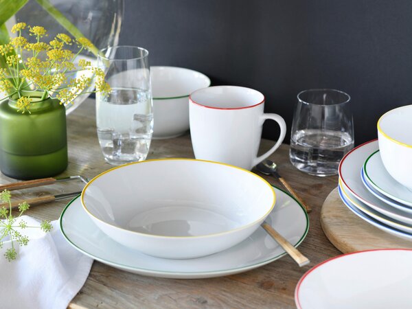 KOMBINOVANÁ SOUPRAVA, 24dílné, porcelán Creatable - Online Only nádobí, Online Only