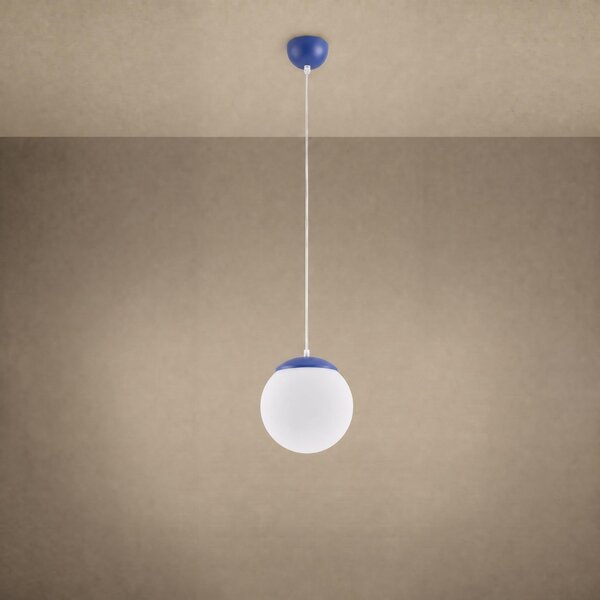 Sollux Lighting Závěsné svítidlo UGO 20 ultramarín