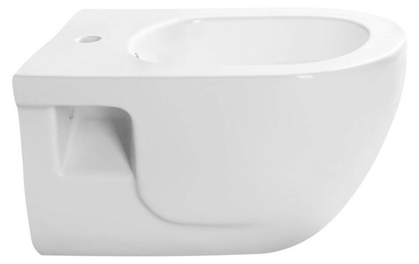 Závěsný bidet BRILLA, 35,5x53 cm, bílý