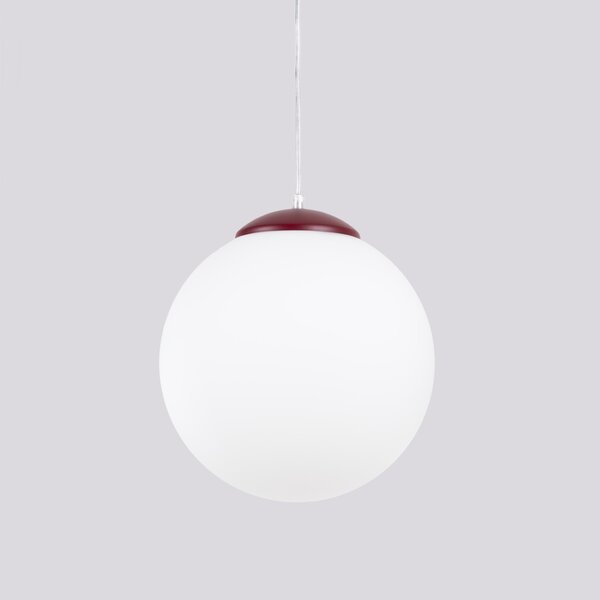 Sollux Lighting Závěsné svítidlo UGO 30 bordó