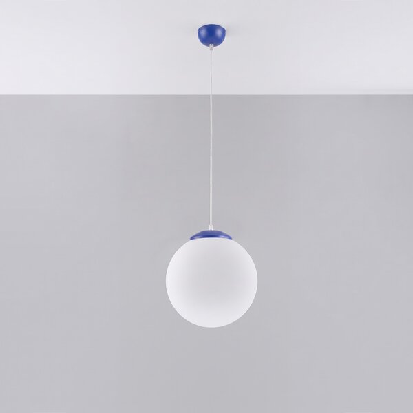 Sollux Lighting Závěsné svítidlo UGO 30 ultramarín