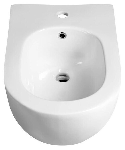 Závěsný bidet BRILLA, 35,5x53 cm, bílý