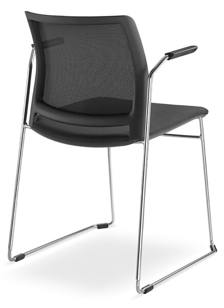 LD SEATING - Židle TREND 525-Q,BR se síťovaným opěrákem