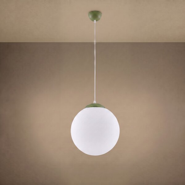 Sollux Lighting Závěsné svítidlo UGO 20 olivově zelené