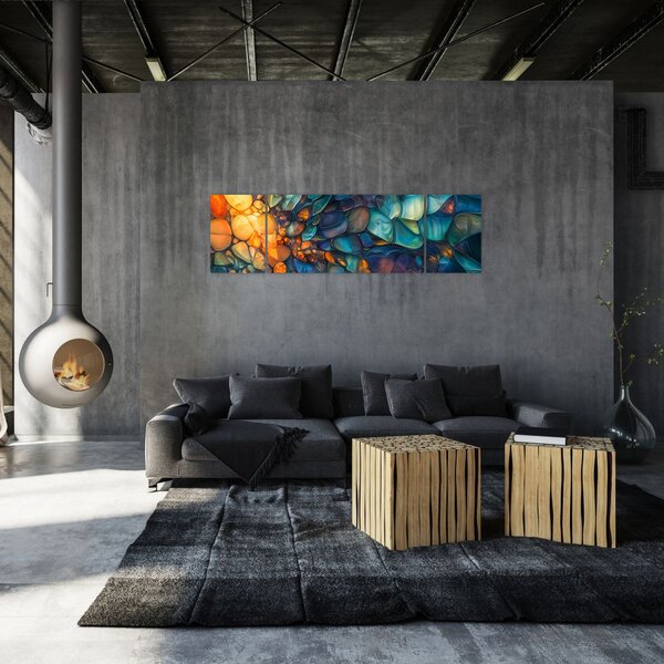 Obraz - Skleněná mozaika (170x50 cm)