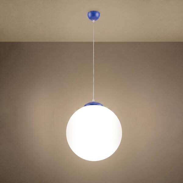 Sollux Lighting Závěsné svítidlo UGO 40 ultramarín
