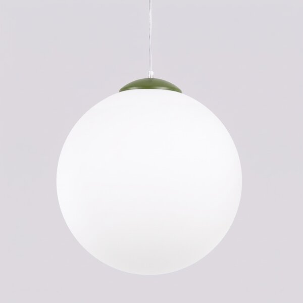 Sollux Lighting Závěsné svítidlo UGO 40 olivově zelené