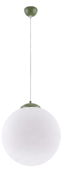 Sollux Lighting Závěsné svítidlo UGO 40 olivově zelené