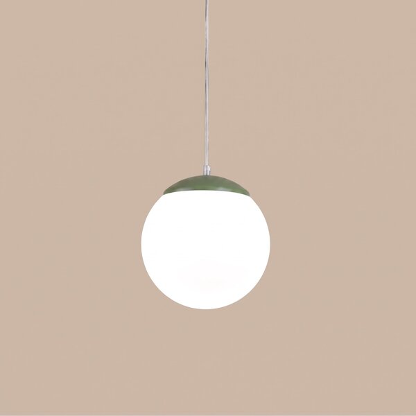 Sollux Lighting Závěsné svítidlo UGO 20 olivově zelené