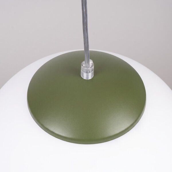 Sollux Lighting Závěsné svítidlo UGO 30 olivově zelené