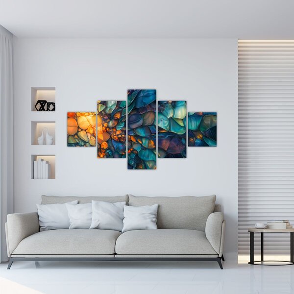 Obraz - Skleněná mozaika (125x70 cm)