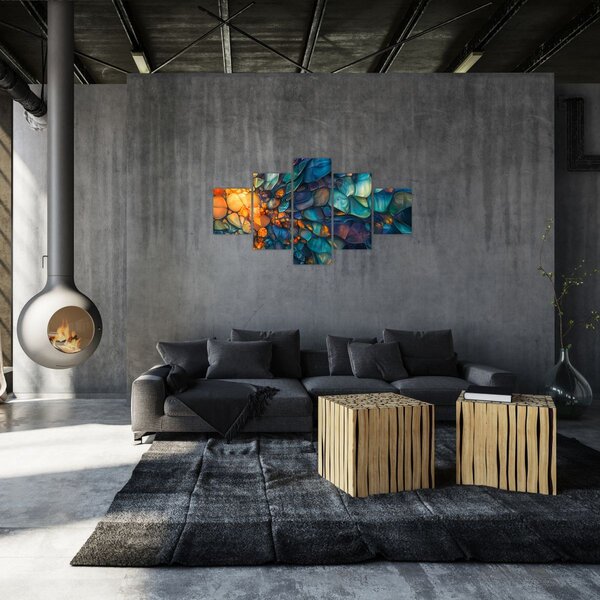 Obraz - Skleněná mozaika (125x70 cm)