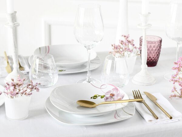 KOMBINOVANÁ SOUPRAVA, 62dílné, kamenina Creatable - Online Only nádobí, Online Only