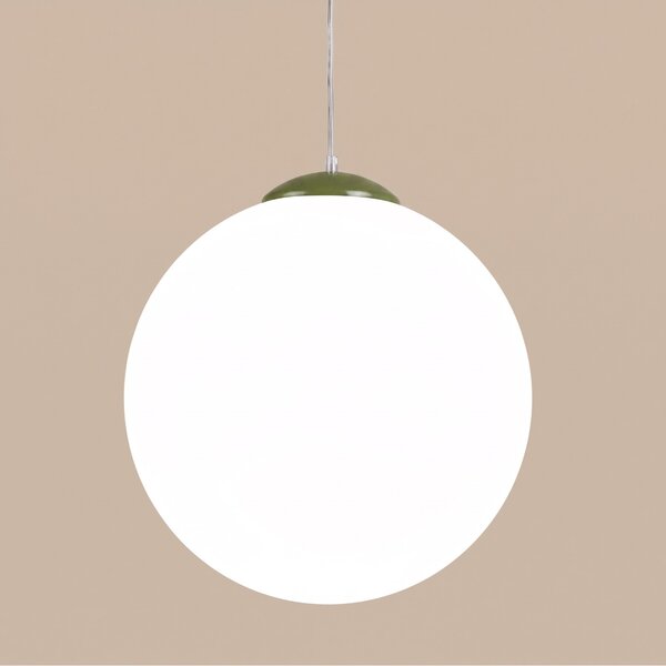 Sollux Lighting Závěsné svítidlo UGO 40 olivově zelené