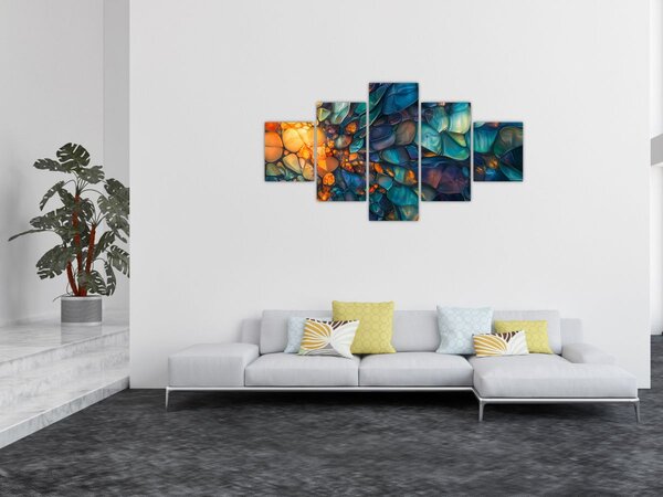 Obraz - Skleněná mozaika (125x70 cm)