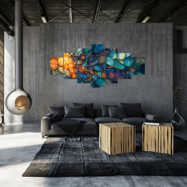 Obraz - Skleněná mozaika (210x100 cm)