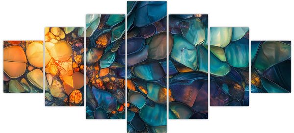 Obraz - Skleněná mozaika (210x100 cm)