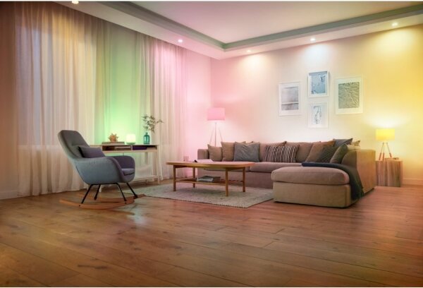 LED RGBW Stmívatelná žárovka E27/8,5W/230V 3000-6500K Wi-Fi - Reality