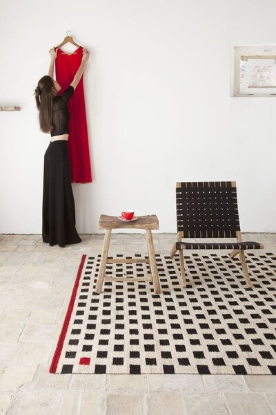 Nanimarquina Koberec Mélange Pattern 3. 170x240 cm, 100% afgánská vlna
