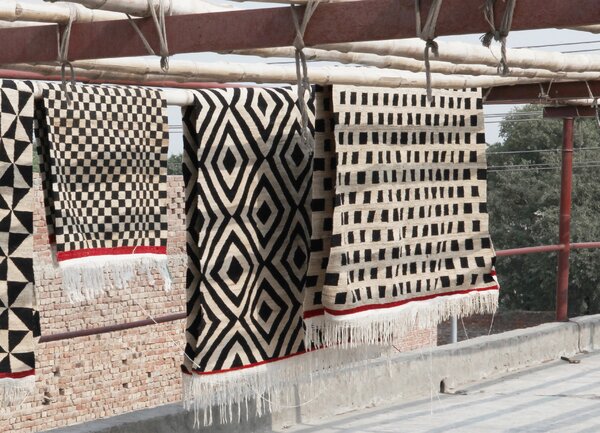 Nanimarquina Koberec Mélange Pattern 3. 170x240 cm, 100% afgánská vlna