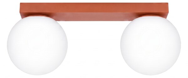Sollux Lighting Stropní svítidlo YOLI 2 okrově červené