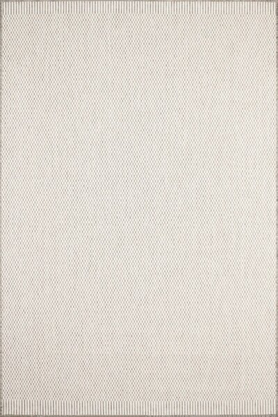 Šňůrkový oboustranný koberec Brussels 205150/10010 stříbrný / šedý / krémový