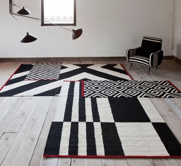 Nanimarquina Koberec Mélange Pattern 1, 100% afgánská vlna Rozměr: 170x240 cm