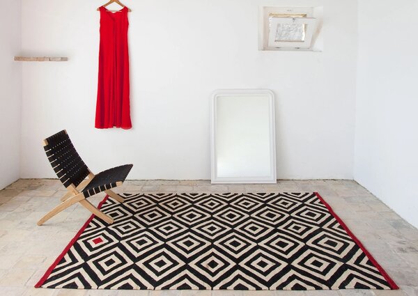 Nanimarquina Koberec Mélange Pattern 1, 100% afgánská vlna Rozměr: 170x240 cm