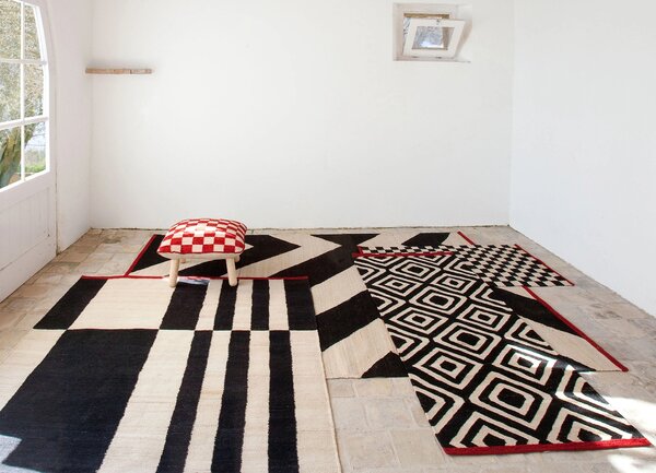 Nanimarquina Koberec Mélange Pattern 1, 100% afgánská vlna Rozměr: 170x240 cm