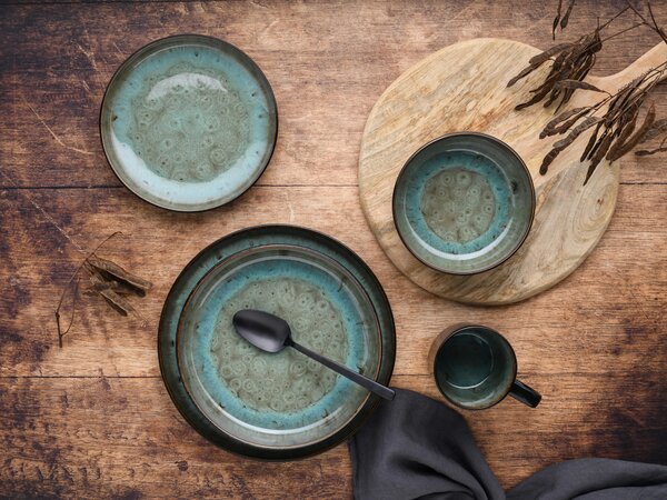 KOMBINOVANÁ SOUPRAVA, 16dílné, kamenina Creatable - Online Only nádobí, Online Only