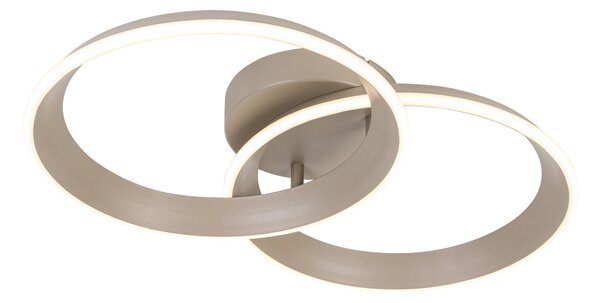 STROPNÍ LED SVÍTIDLO, 53,5/33/9,3 cm Dieter Knoll - Stropní svítidla