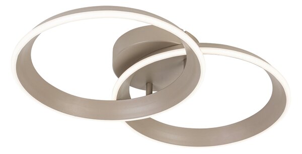 STROPNÍ LED SVÍTIDLO, 53,5/33/9,3 cm Dieter Knoll - Stropní svítidla