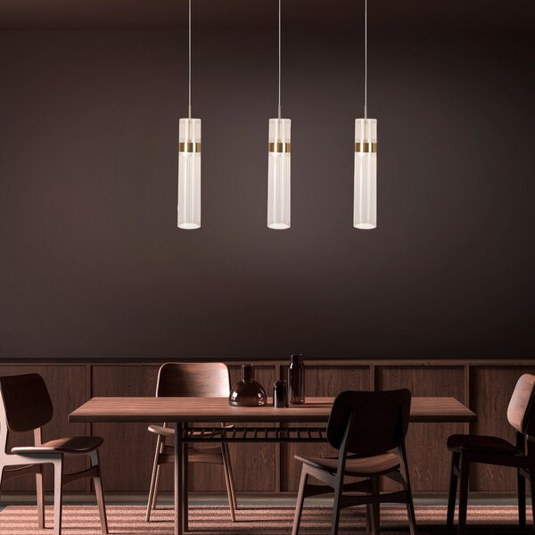 ZÁVĚSNÉ LED SVÍTIDLO, 120/60/6 cm - Online Only svítidla, Online Only