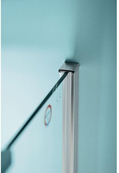 Čtvrtkruhový sprchový kout ZOOM LINE 900x900 mm, čiré sklo, levý
