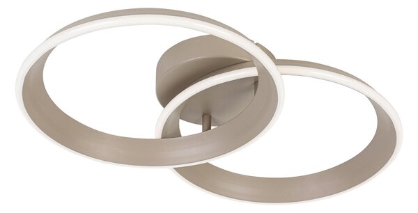 STROPNÍ LED SVÍTIDLO, 53,5/33/9,3 cm Dieter Knoll - Stropní svítidla