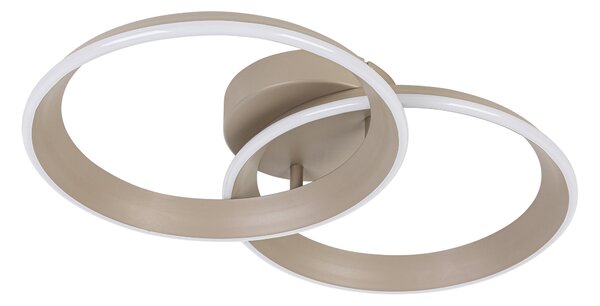 STROPNÍ LED SVÍTIDLO, 53,5/33/9,3 cm Dieter Knoll - Stropní svítidla