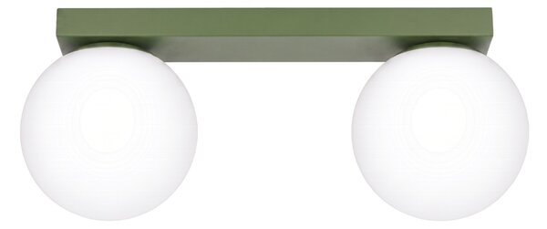Sollux Lighting Stropní svítidlo YOLI 2 olivově zelené