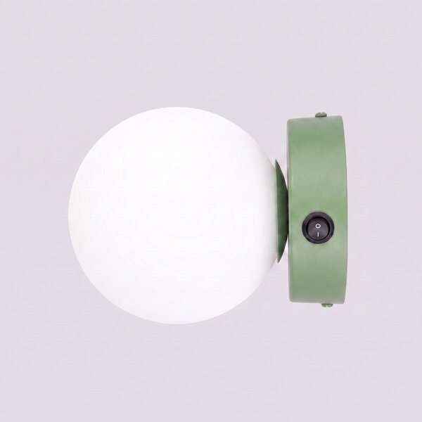 Sollux Lighting Nástěnné svítidlo YOLI 1 šalvějové s vypínačem