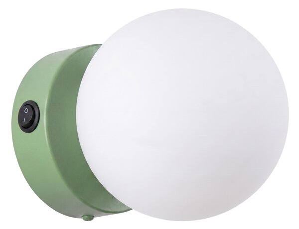Sollux Lighting Nástěnné svítidlo YOLI 1 šalvějové s vypínačem