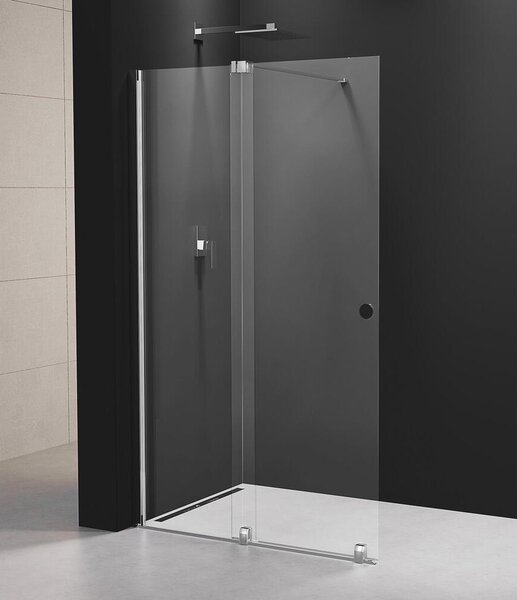 Polysan Modular Shower - Sprchová zástěna posuvná 1600 mm, s pojezdy, čiré sklo MS5-160