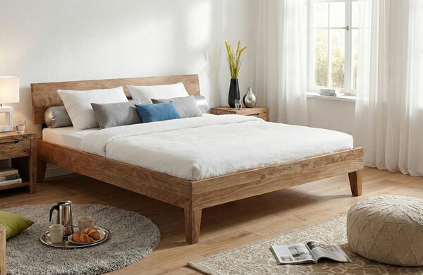 POSTEL, 180/200 cm, barvy akácie MID.YOU - Online Only postele, Online Only