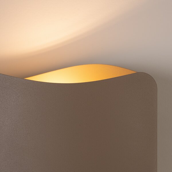 Sollux Lighting Nástěnné svítidlo TILA 30 taupe