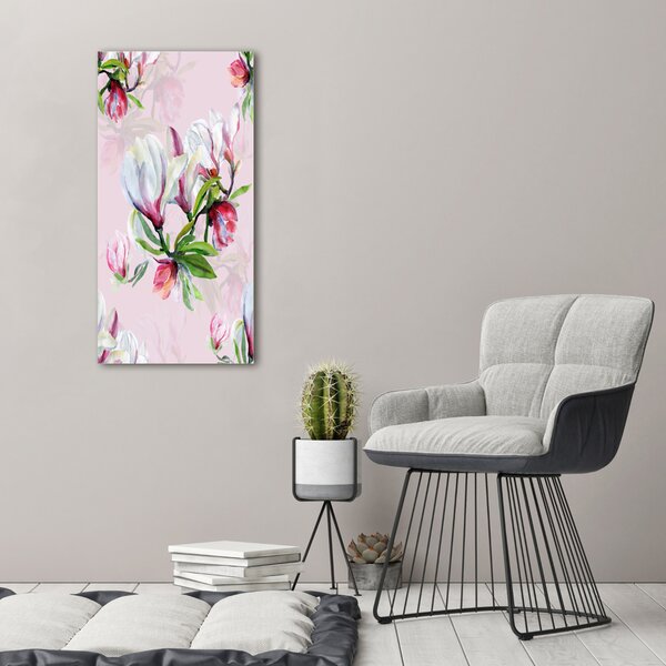Vertikální Vertikální Foto obraz na plátně do obýváku Magnolie ocv-104301807