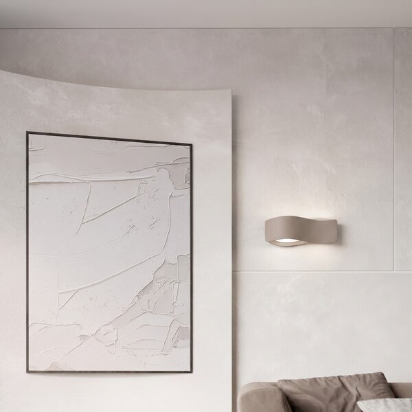 Sollux Lighting Nástěnné svítidlo TILA 30 taupe