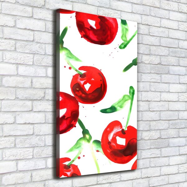 Vertikální Moderní fotoobraz canvas na rámu Višně ocv-104287844
