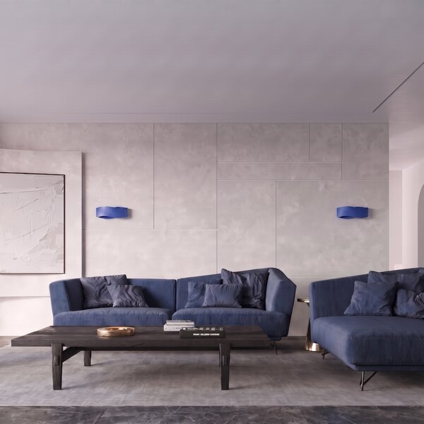 Sollux Lighting Nástěnné svítidlo TILA 30 ultramarín