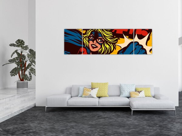 Obraz - Komix (170x50 cm)