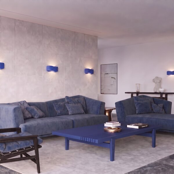 Sollux Lighting Nástěnné svítidlo TILA 30 ultramarín