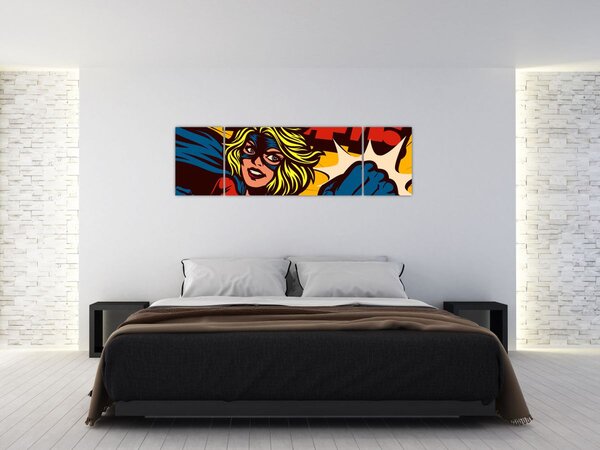 Obraz - Komix (170x50 cm)
